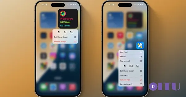 iPhone allows custom changes on the home screen, why not do it sooner?