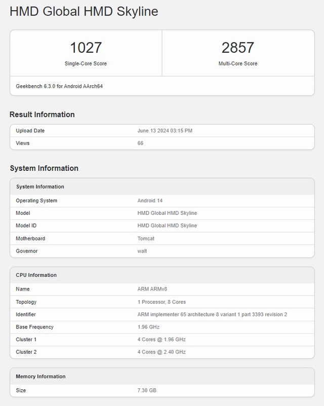 Lumia 920 running Android reveals benchmark scores with Snapdragon 7s Gen 2 chip