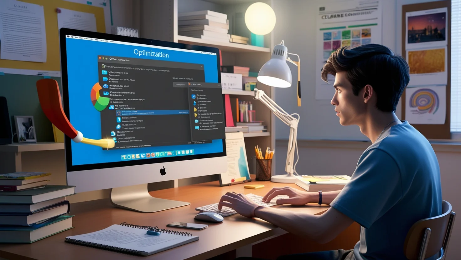 Students Optimizing Your Computer for Studying and Content Creation